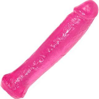 OptiSex Waterproof Straight Jelly Dong, 8 Inch, Kinky Pink Health & Personal Care