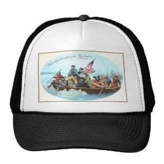 Washington Crossing the Delaware Mesh Hats