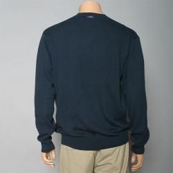 Nautica Men's Navy Long Golf Sweater Nautica Golf Shirts