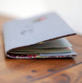 handmade passport holder by handmade at poshyarns