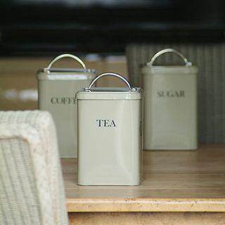 set of kitchen canisters by garden trading