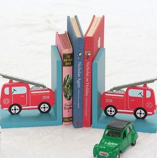 fire engine bookends by little ella james