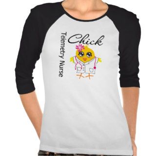 Nurse Chick v2 Telemetry Nurse T Shirt