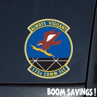 Air Force USAF 173rd Communications Flight 6" Decal Sticker Automotive