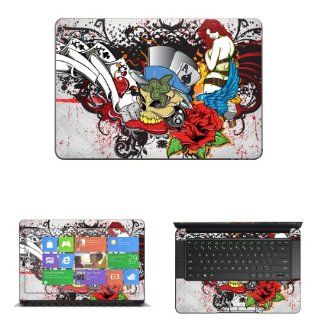 Decalrus   Decal Skin Sticker for Razer Blade RZ09 14 with 14" screen (IMPORTANT NOTE compare your laptop to "IDENTIFY" image on this listing for correct model) case cover wrap Razerblade14 174 Computers & Accessories