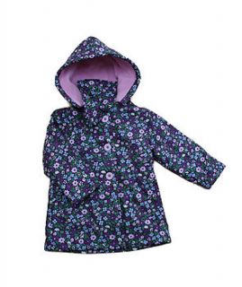 childrens raincoat in floral florence design by green child