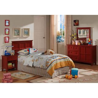 The Palisades Distressed Red Youth Bedroom Set Kids' Bedroom Sets