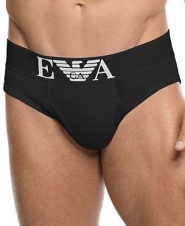 Emporio Armani Mens Underwear, Cotton Stretch Logo Brief   Underwear   Men