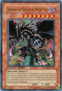 Yugioh Gandora the Dragon of Destruction Ultra Rare Foil Card Jump en028 Toys & Games