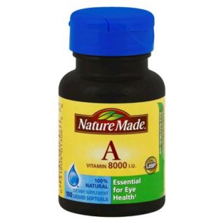 NatureMade Vitamin A 8000 I.U   100 Count