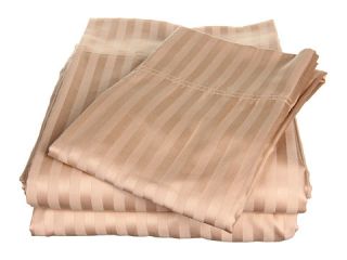 Elite Wrinkle Resistant Stripe Sheet Set 300 Thread Count   Twin Fawn