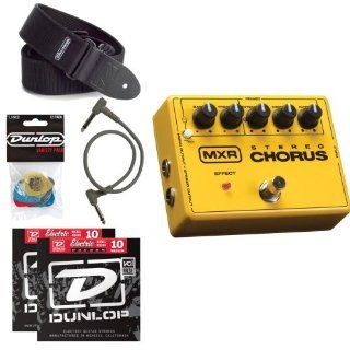 MXR Stereo Chorus Effect Pedal + Bundle pack Musical Instruments