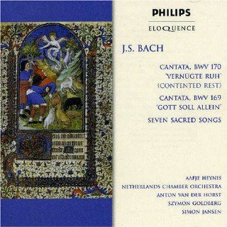 J. S. Bach Cantata BWV 170 / Cantata BWV 169 / Seven Sacred Songs Music