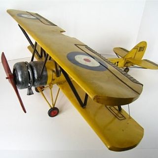 avro 621 tutor bi plane by cowshed interiors