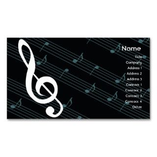 Music   Business Business Card Template