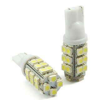 10 X T10 Car High Power 168 194 W5W White 28 SMD 1206 LED Wedge Light Bulb Lamp for Car RV Light Automotive