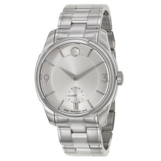 Movado Men's 0606627 'Movado LX' Stainless Steel Swiss Quartz Watch Movado Men's Movado Watches