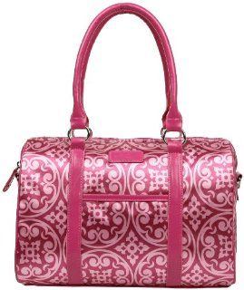 Sachi 21 166 Insulated Fashion Speed Tote, Pink Medallion Reusable Lunch Bags Kitchen & Dining