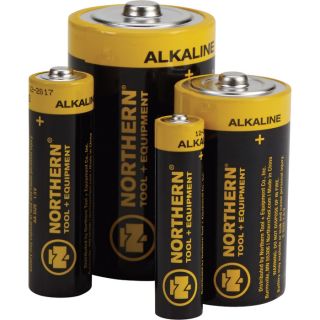 D-Cell Alkaline Batteries — 8-Pk.  Alkaline Batteries