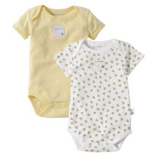 Burts Bees Baby™ Newborn Neutral 2 Pack Short sl