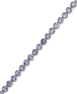Sterling Silver Tanzanite Tennis Bracelet (10 ct. t.w.)   Bracelets   Jewelry & Watches