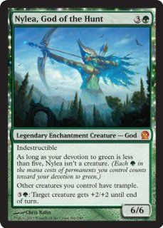 Magic the Gathering   Nylea, God of the Hunt (166/249)   Theros Toys & Games