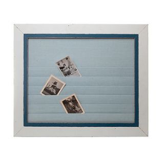 coastal blue memo board by redpaperstar