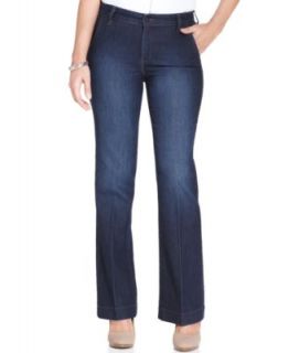 NYDJ Marilyn Straight Leg Jeans with Embroidered Back Pocket, Maryland Wash   Jeans   Women