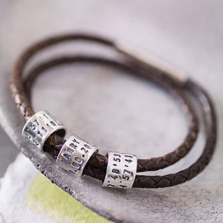 personalised storyteller bracelet or necklace by sally clay