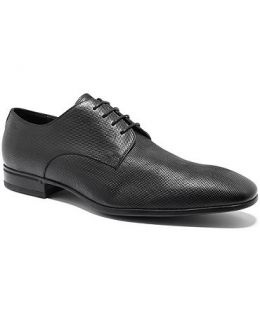Hugo Boss Verab Textured Plain Toe Lace Up Shoes   Shoes   Men