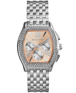 Michael Kors Womens Chronograph Amherst Stainless Steel Bracelet Watch 38mm MK5897   Watches   Jewelry & Watches