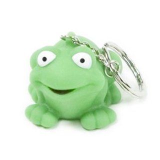 Rubber Frog Keychain Toys & Games