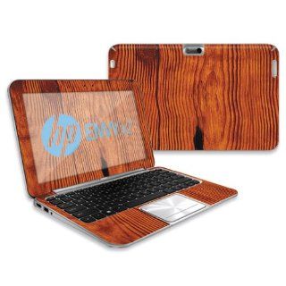MightySkins Protective Skin Decal Cover for HP Envy x2 Laptop with 11.6" screen Sticker Skins Knotty Wood Computers & Accessories