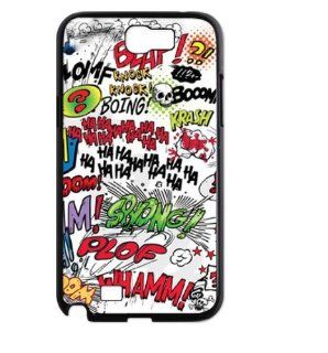 Treasure Design Funny Marvel Comics Avengers Book Words Samsung Note 2 N7100 Best Durable Case Cell Phones & Accessories