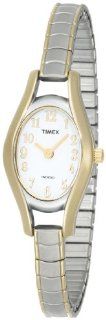 Timex Women's T2M161 Classic Cavatina Two Tone Expansion Band Watch Timex Watches