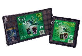 Root Riot 50 Cube Tray w/ Clonex Gel 714130   Garden Tool Sets