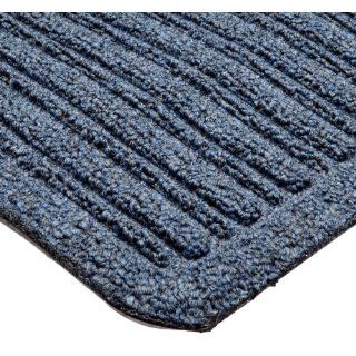 Notrax 161 Barrier Rib Entrance Mat, for Indoor Main Entranceways and Heavy Traffic Areas, 2' Width x 3' Length x 3/8" Thickness, Slate Blue
