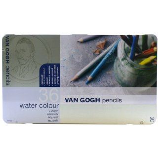 36 color set Metal Cased 157 398 Van Gogh watercolor pencil (japan import) Toys & Games