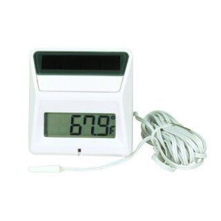 Cooper Atkins SP120 0 8 Digital Panel Thermometer with Square Solar Powered,  58/158 F Temperature Range Science Lab Digital Thermometers