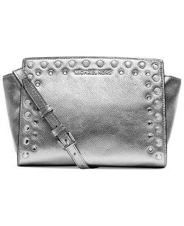 MICHAEL Michael Kors Selma Jewel Messenger Bag   Handbags & Accessories