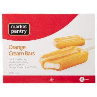 Market Pantry Orange Cream Ice Cream Ba 12 pack