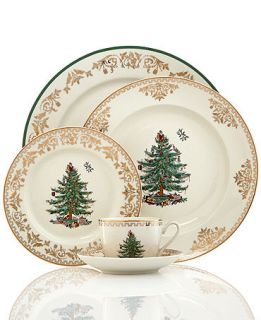 Spode Dinnerware, Christmas Tree Gold Collection   Fine China   Dining & Entertaining