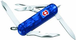 Victorinox Swiss Army Midnite Manager (Sapphire  white LED)  Swiss Army Knife  Sports & Outdoors