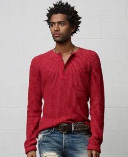 Denim & Supply Ralph Lauren Henley Sweater   Sweaters   Men
