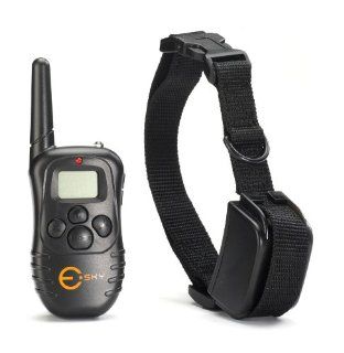 Esky Rechargable LCD Remote Control Dog Training Shock Collar with 100 Level Shock and Vibration 