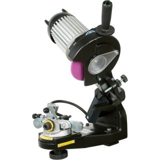 Oregon Bench-Mount Chain Grinder with Hydraulic Assist, Model# 551462  Chain Saw Chain Sharpeners   Maintenance