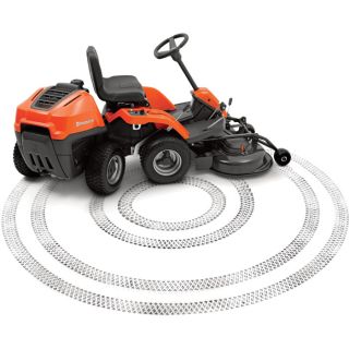 Husqvarna Articulating Lawn Mower — 19 1/2 HP Briggs & Stratton Professional Series Engine,  42in. Deck, Model# R120S  Riding Mowers