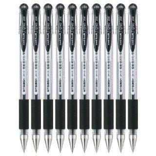 Uni ball Signo Dx Um 151 Gel Ink Pen   0.38 Mm   10 Pcs   Black   Uni Mitsubishi Pencil 