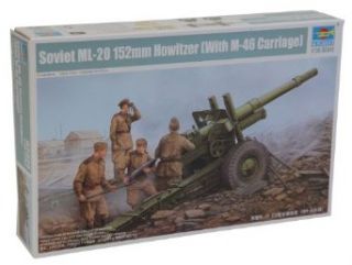 Trumpeter Soviet ML 20 152mm Howitzer Model Kit Toys & Games