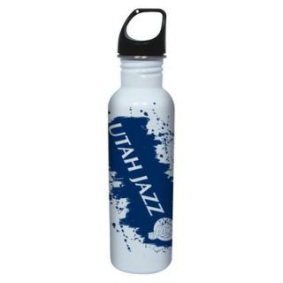 NBA Utah Jazz Water Bottle   White (26 oz.)